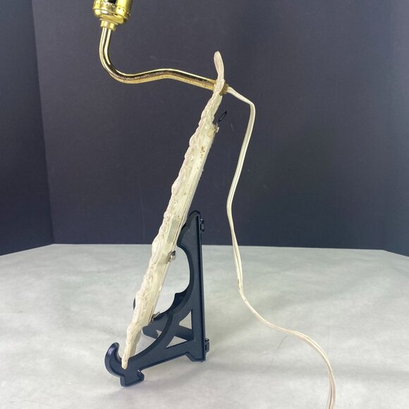 Vintage Salvaged Mirror Lamp Sconce Metal Filigree Wall Mount Light - Picture 2 of 9